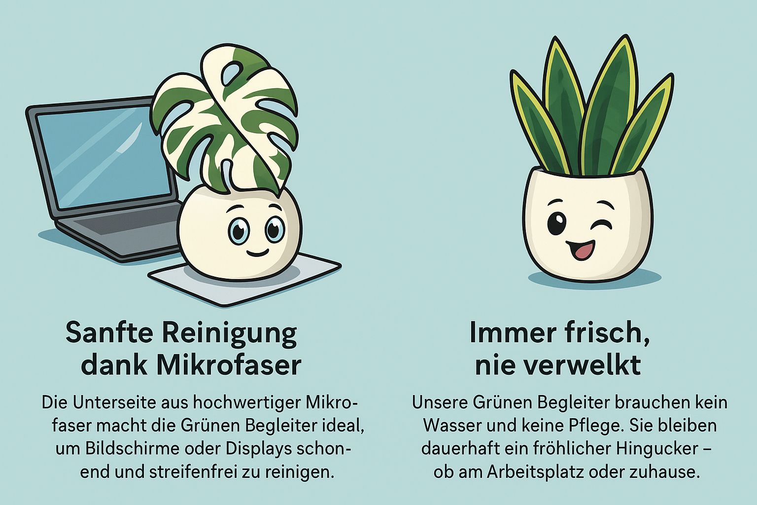 Plüsch Monstera